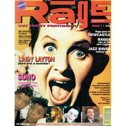 Rage Magazine 1991 16/01/91 Lindy Layton