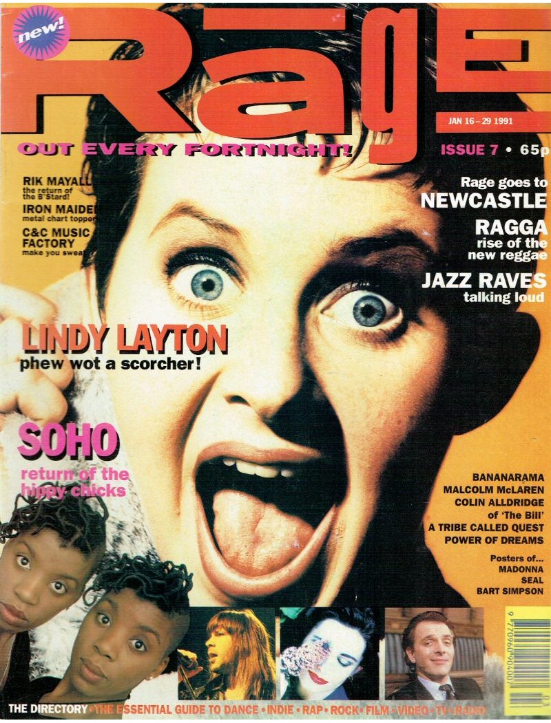 Rage Magazine 1991 16/01/91 Lindy Layton