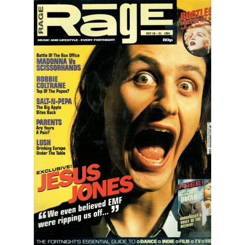 Rage Magazine 1991 18/07/91 Jesus Jones