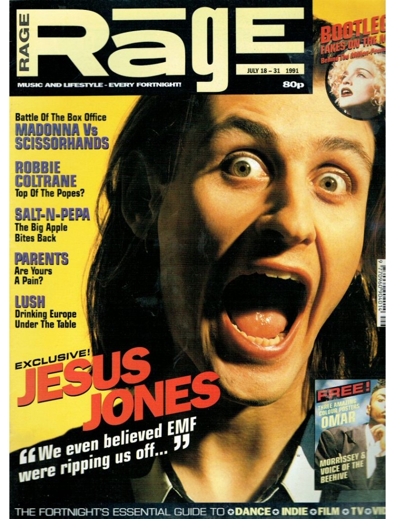 Rage Magazine 1991 18/07/91 Jesus Jones