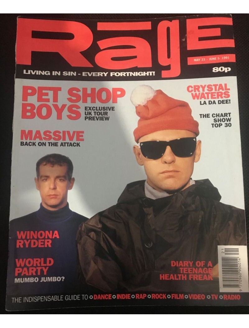 Rage Magazine 1991 23/05/91 Pet Shop Boys