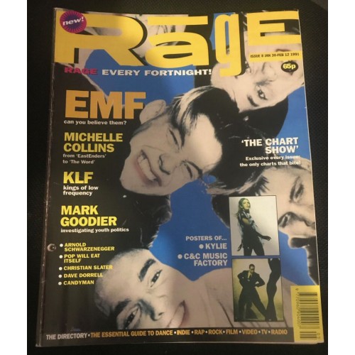 Rage Magazine 1991 30/01/91 EMF