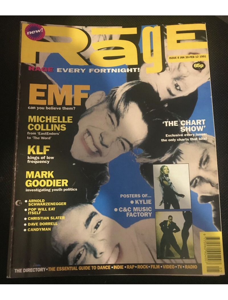 Rage Magazine 1991 30/01/91 EMF