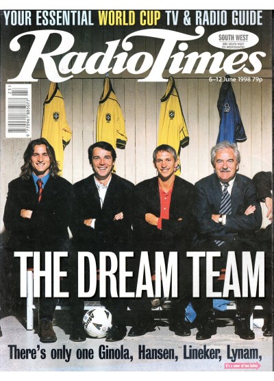 Radio Times Magazine 6th June 1998