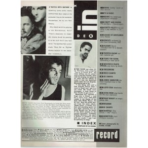 Record Mirror Magazine - 1985 01/06/1985