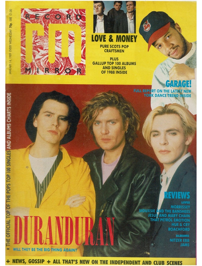 Record Mirror Magazine - 1989 14/01/89