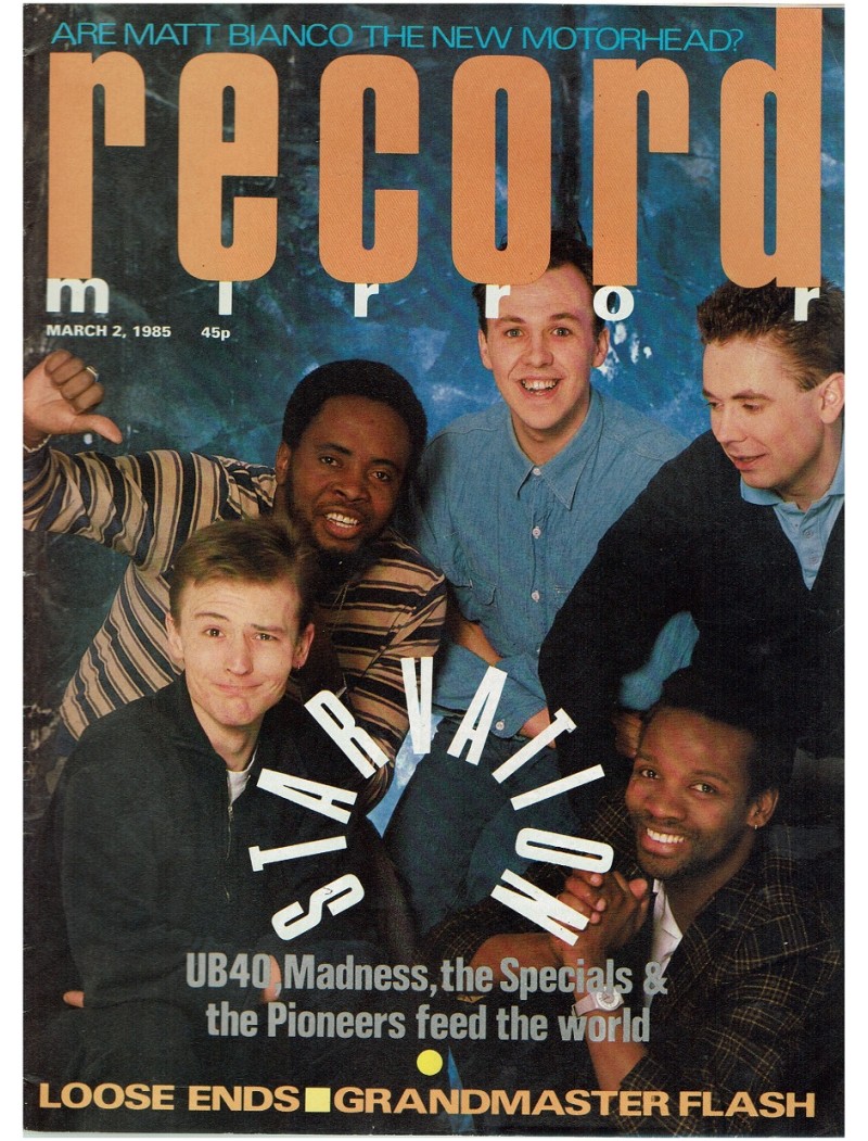 Record Mirror Magazine - 1985 02/03/1985