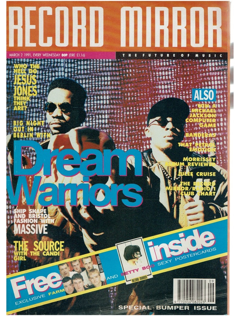 Record Mirror Magazine - 1991 02/03/1991