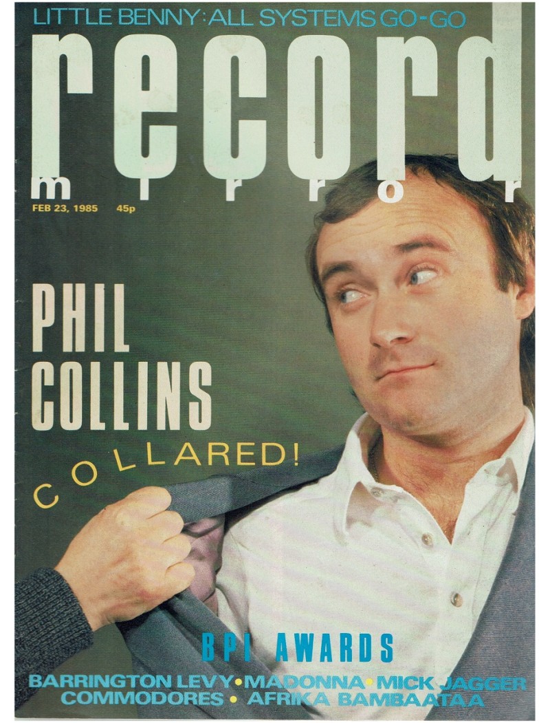 Record Mirror Magazine - 1985 23/02/1985