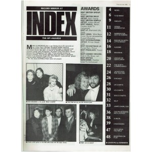 Record Mirror Magazine - 1985 23/02/1985