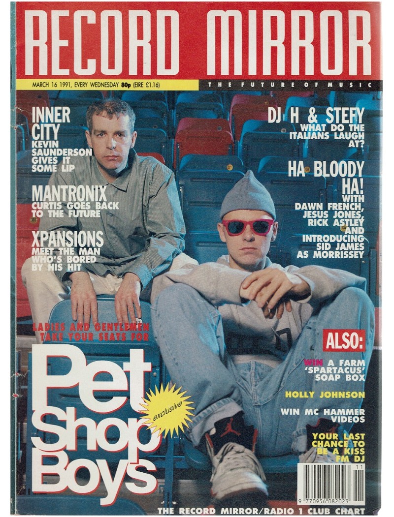 Record Mirror Magazine - 1991 16/03/91