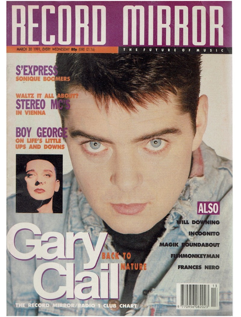 Record Mirror Magazine - 1991 30/03/1991