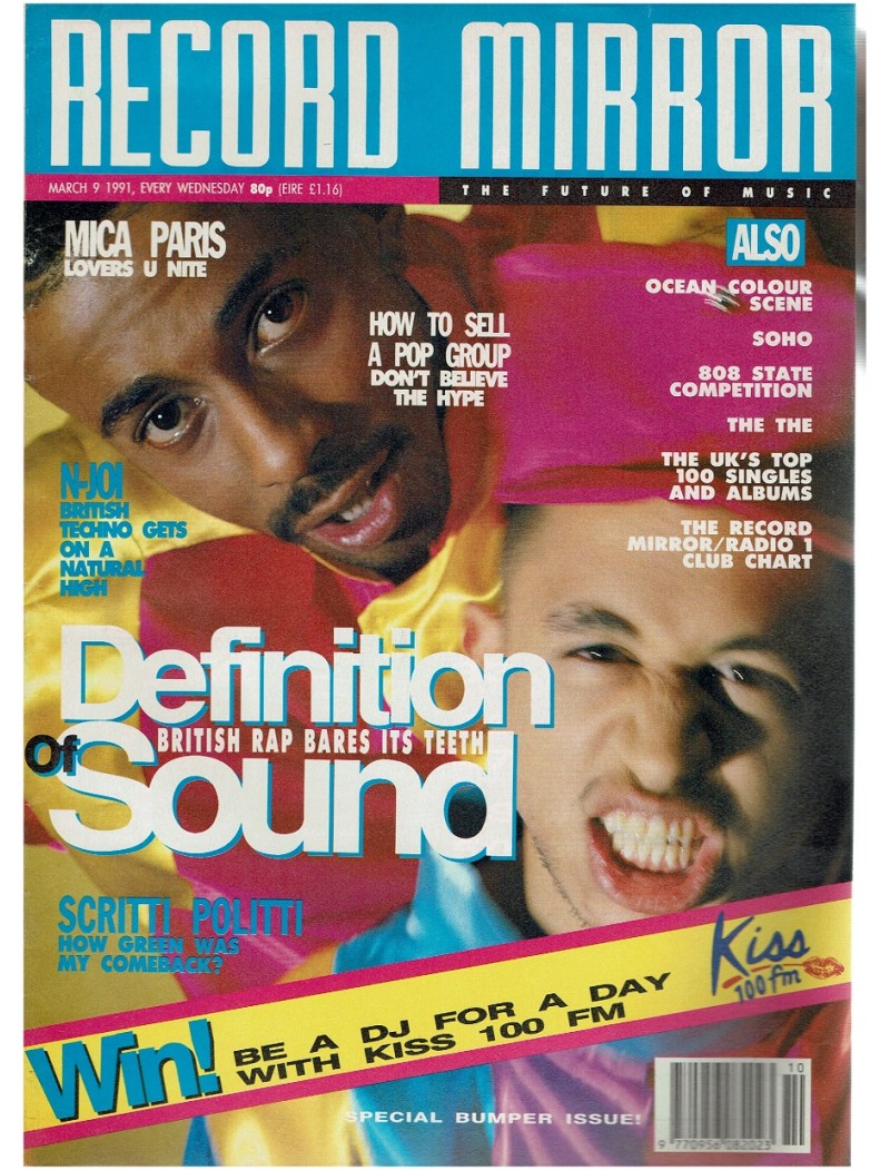 Record Mirror Magazine - 1991 09/03/1991
