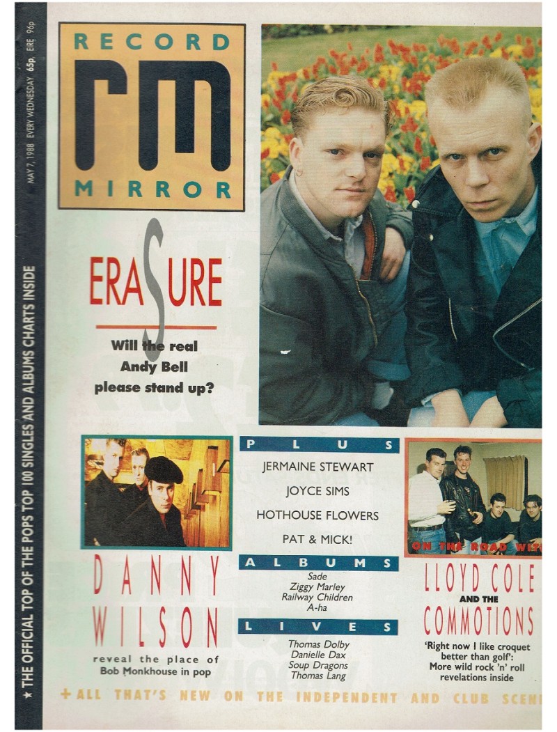 Record Mirror Magazine - 1988 07/05/88