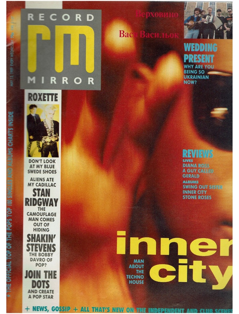 Record Mirror Magazine - 1989 13/05/1989