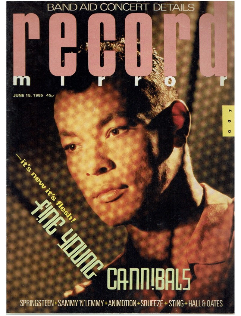 Record Mirror Magazine - 1985 15/06/1985