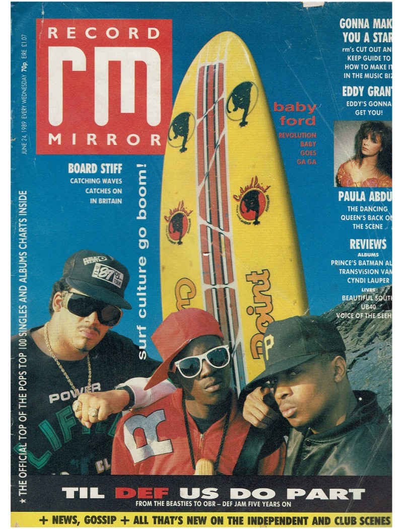 Record Mirror Magazine - 1989 24/06/89