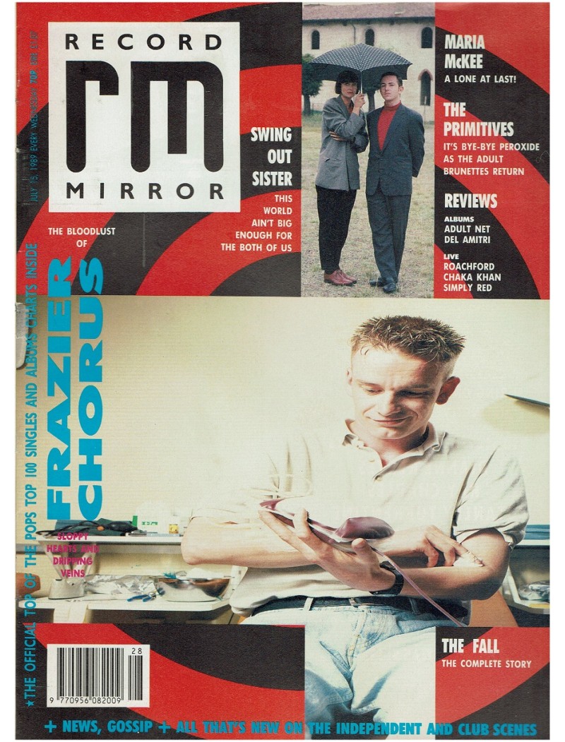 Record Mirror Magazine - 1989 15/07/89