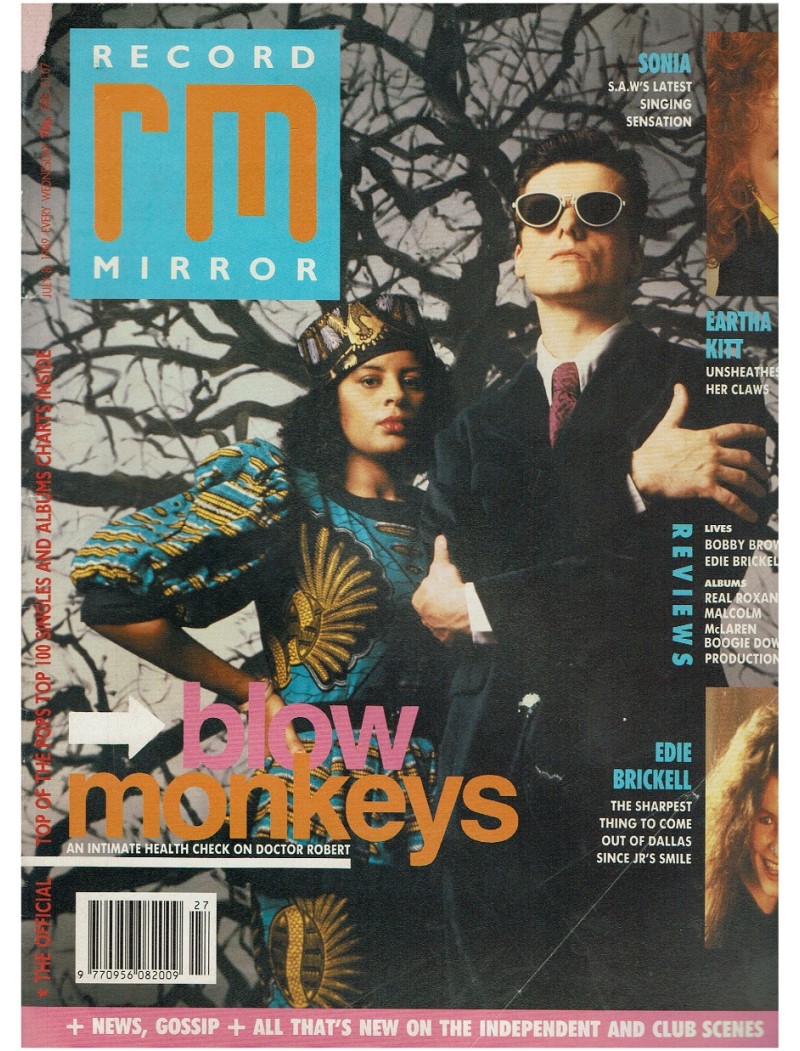 Record Mirror Magazine - 1989 08/07/89