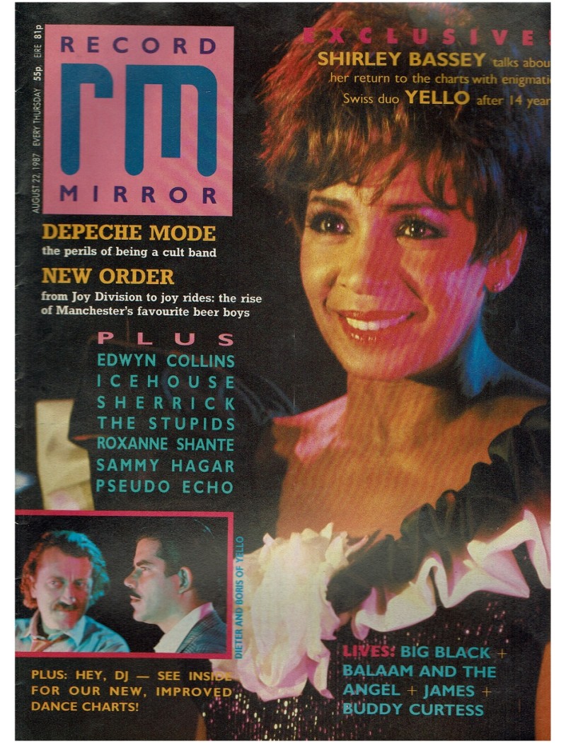 Record Mirror Magazine - 1987 22/08/1987