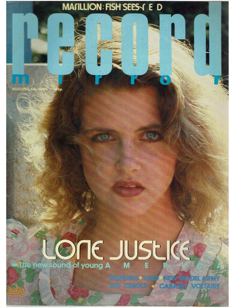 Record Mirror Magazine - 1985 17/08/1985
