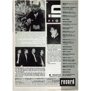 Record Mirror Magazine - 1985 17/08/1985