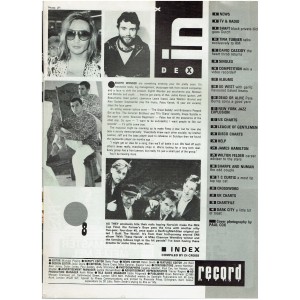 Record Mirror Magazine - 1985 09/03/1985