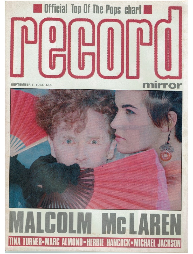 Record Mirror Magazine - 1984 01/09/1984