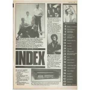 Record Mirror Magazine 1st September 1984