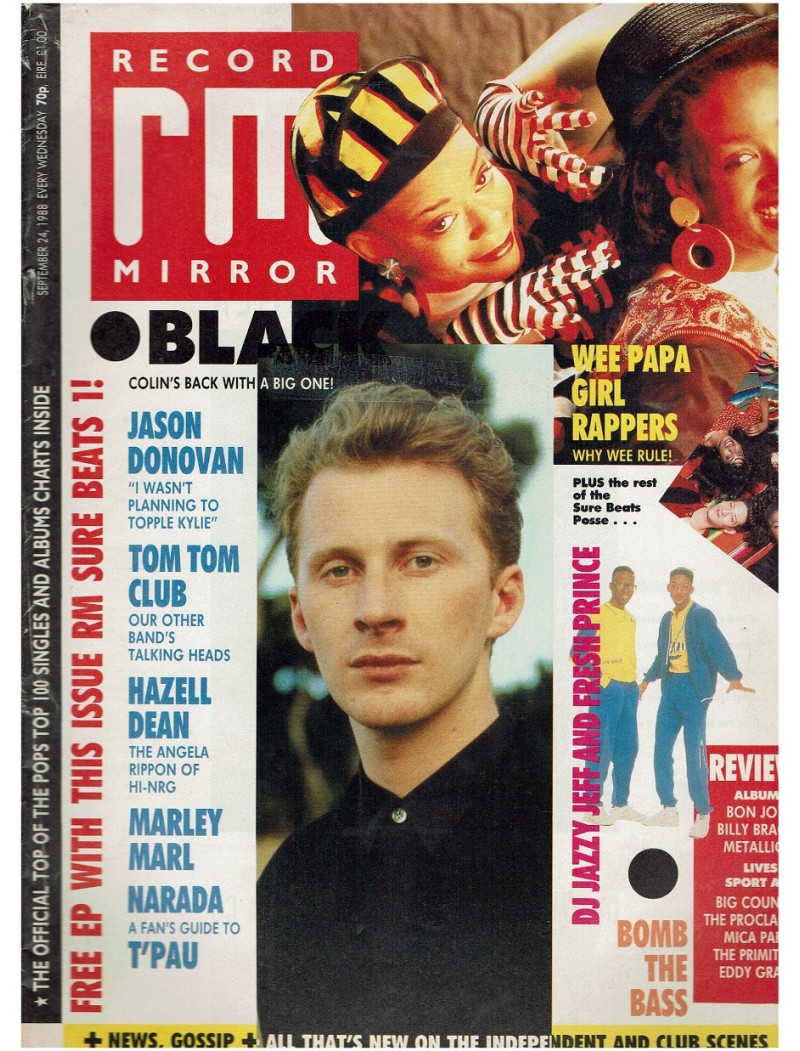 Record Mirror Magazine - 1988 24/09/88