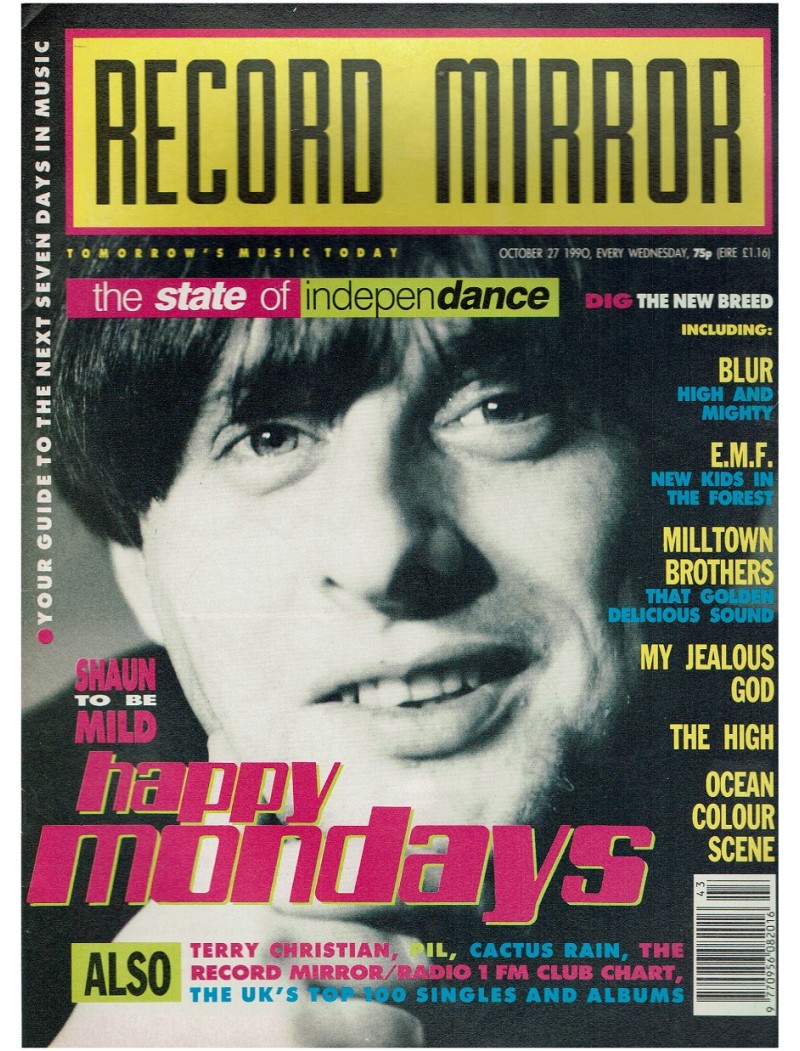Record Mirror Magazine - 1990 27/10/1990
