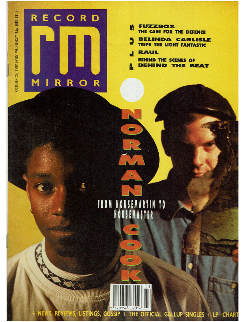 Record Mirror Magazine - 1989 28/10/1989