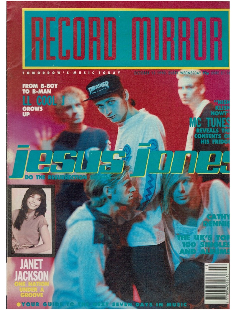 Record Mirror Magazine - 1990 13/10/90
