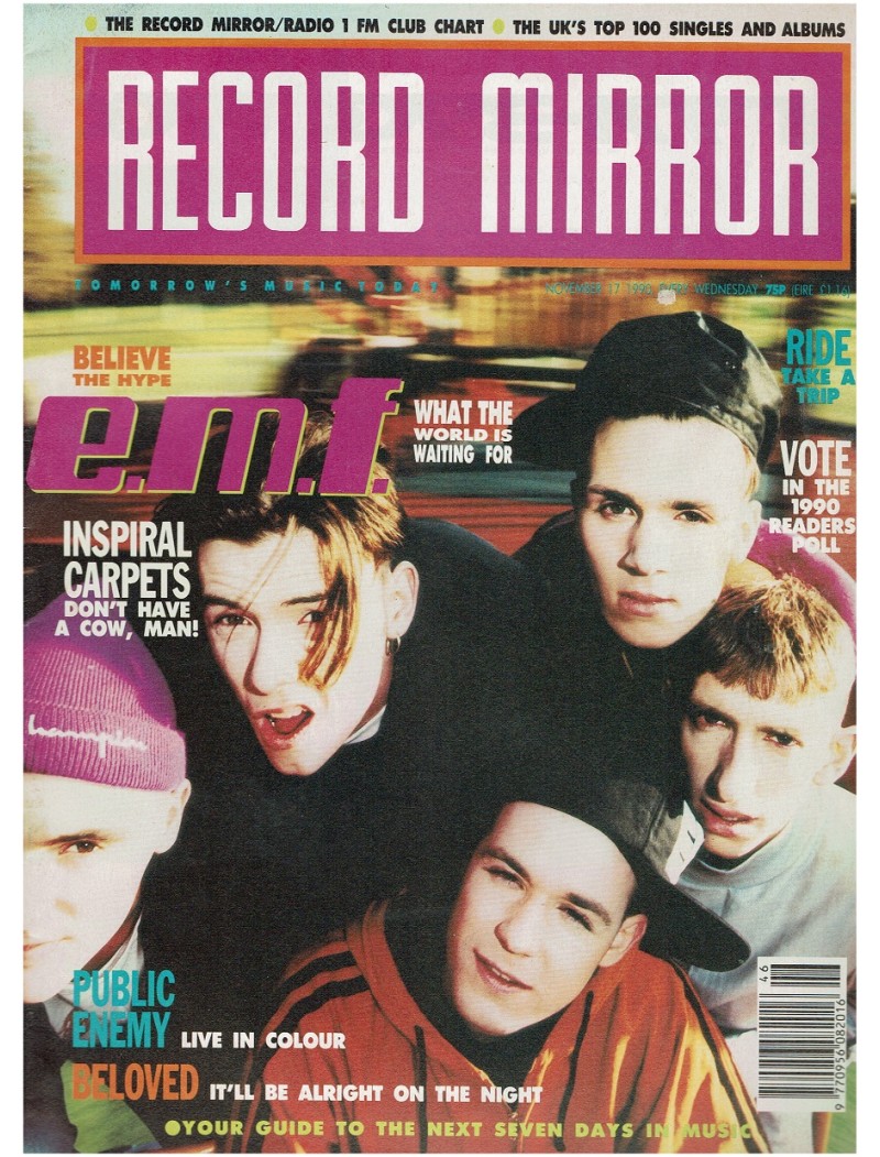 Record Mirror Magazine - 1990 17/11/90