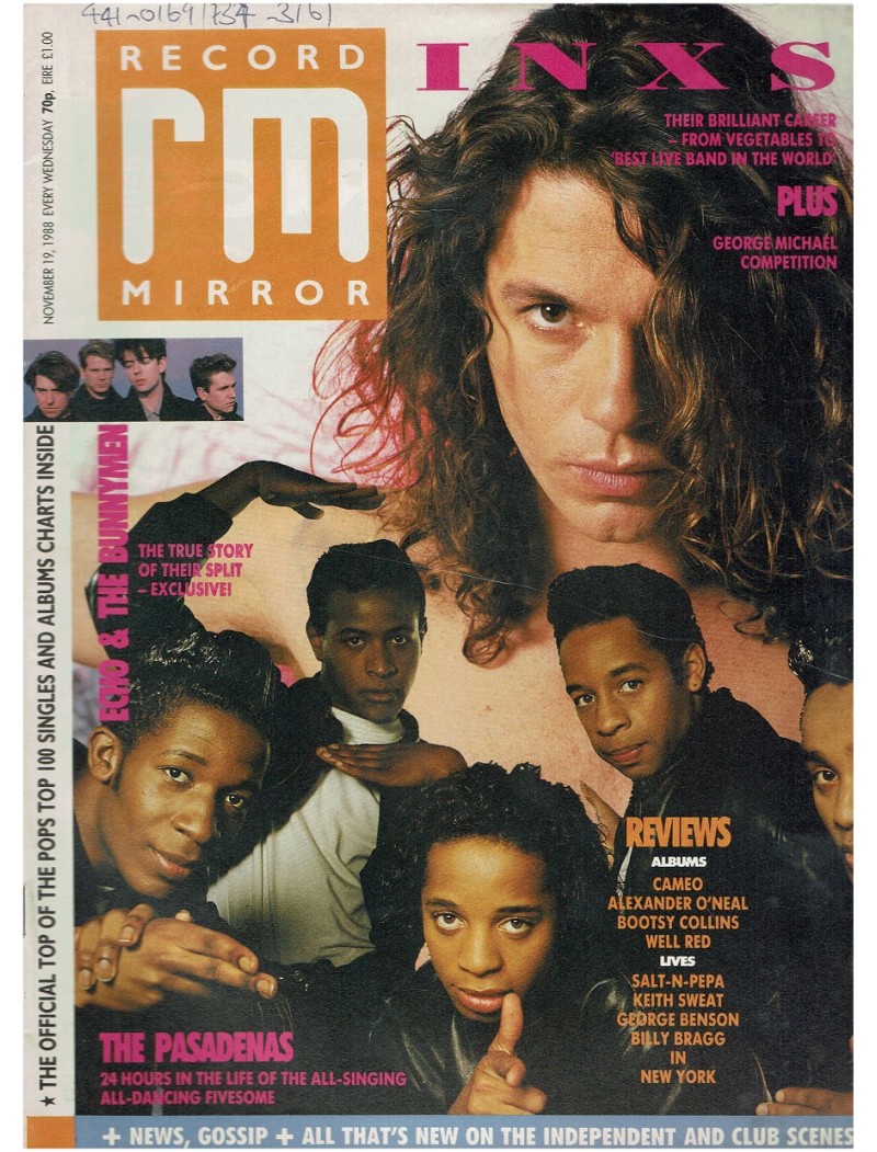 Record Mirror Magazine - 1988 19/11/1988