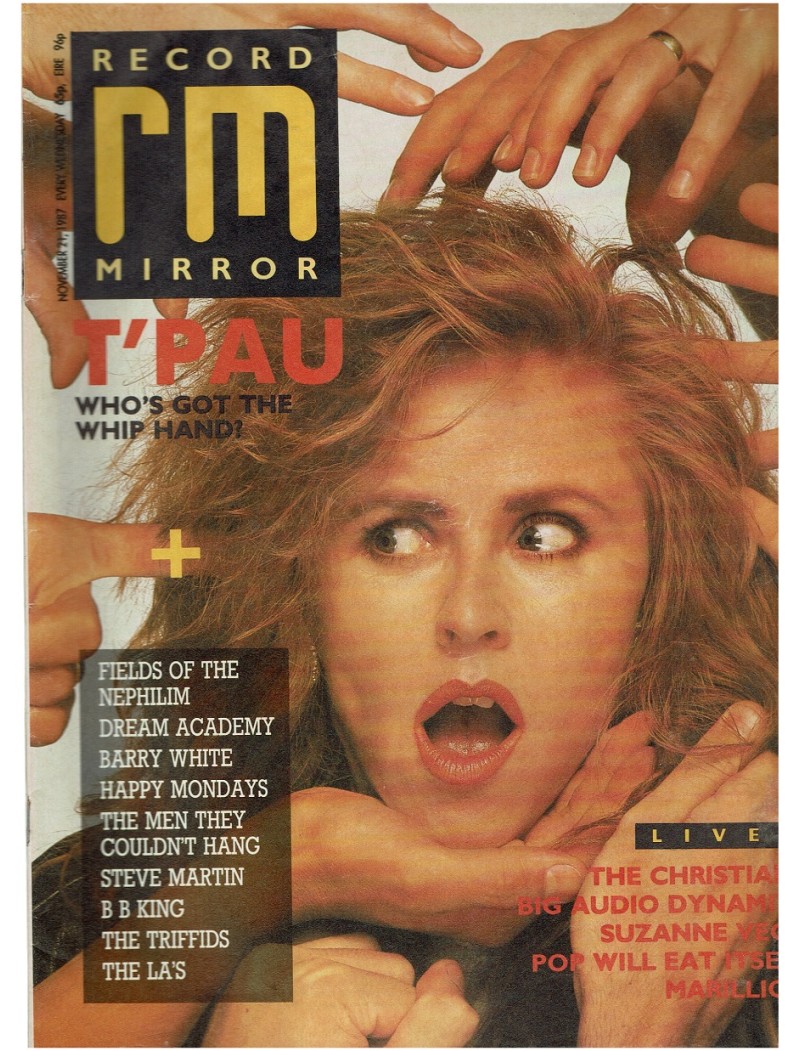 Record Mirror Magazine - 1987 21/11/87