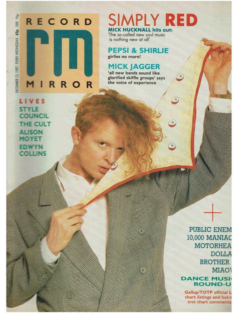 Record Mirror Magazine - 1987 12/12/1987