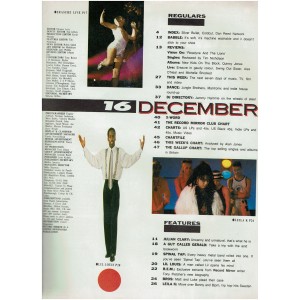 Record Mirror Magazine - 1989 16/12/89