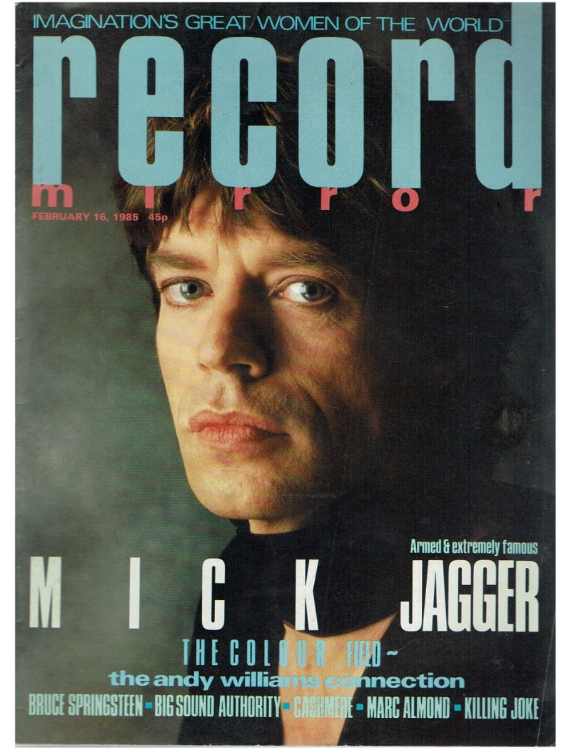 Record Mirror Magazine - 1985 16/02/1985