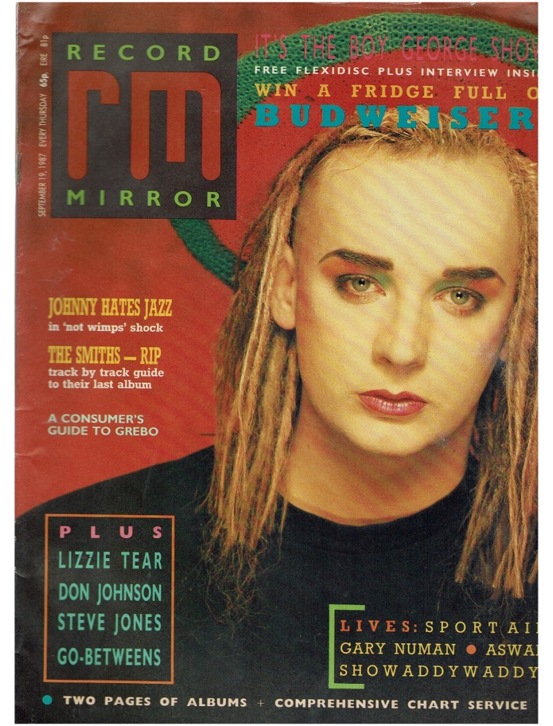 Record Mirror Magazine - 1987 19/09/1987