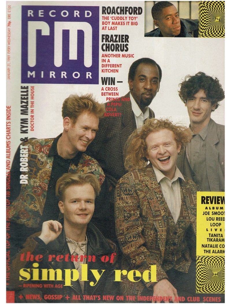 Record Mirror Magazine - 1989 21/01/1989