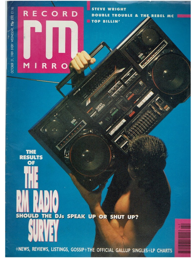 Record Mirror Magazine - 1989 21/10/1989