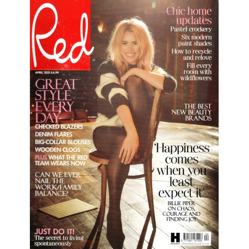 Red Magazine 2021 April 2021 Billie Piper