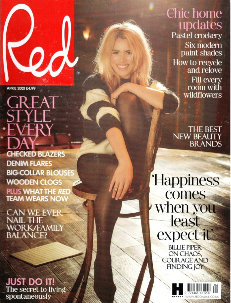 Red Magazine 2021 April 2021 Billie Piper