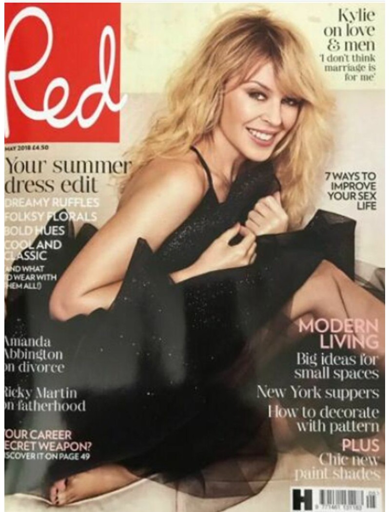 Red Magazine 2018 May 2018 (Kylie Minogue)
