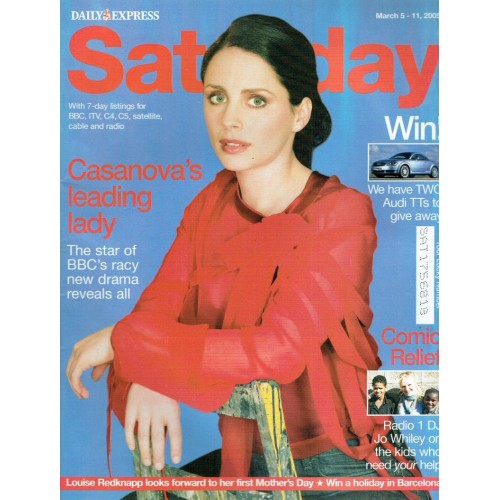 Daily Express Saturday Magazine 2005 05/03/05 Laura Fraser