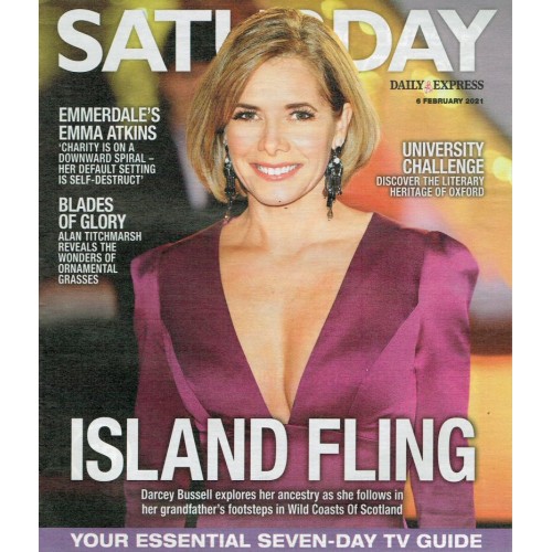 Daily Express Saturday Magazine 2021 6th February 2021 Darcey Bussell