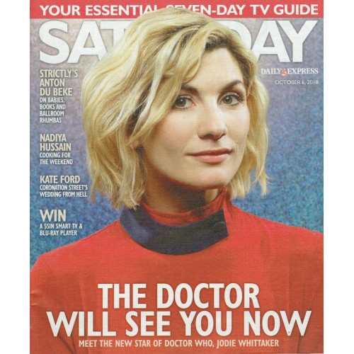 Daily Express Saturday Magazine 2018 6th October 2018 Jodie Whittaker