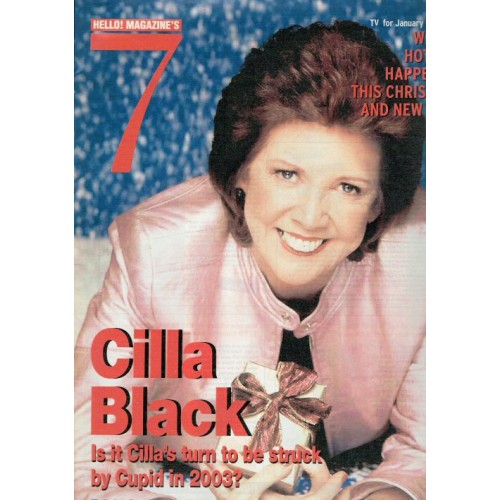 Seven Days Magazine - 2003 02/01/03 (Cilla Black Cover)