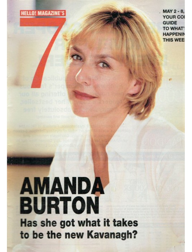 Seven Days Magazine - 2002 02/05/02 (Amanda Burton Cover)